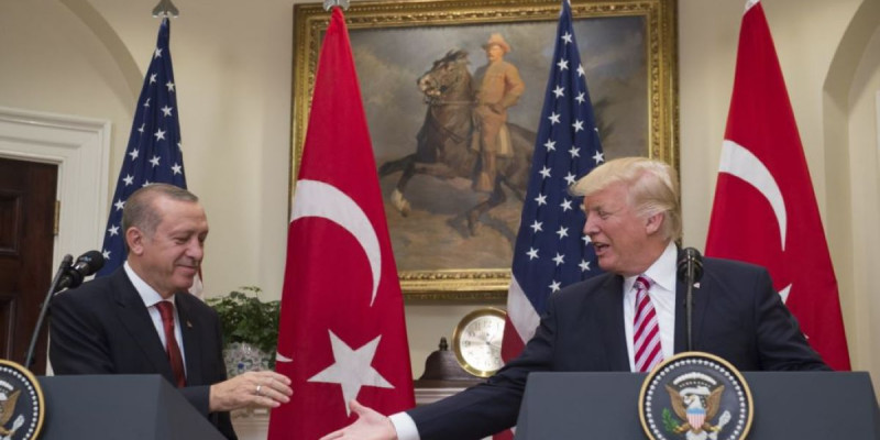 Ердоған мен Трамп Ақ үйде кездесті