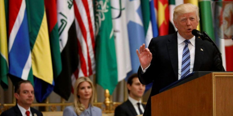 Трамп 50 ислам мемлекетінің басшыларына үндеу арнады