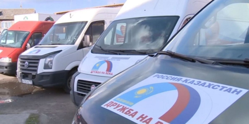 Түмен облысы солтүстікқазақстандықтарға көмек керуенін жіберді