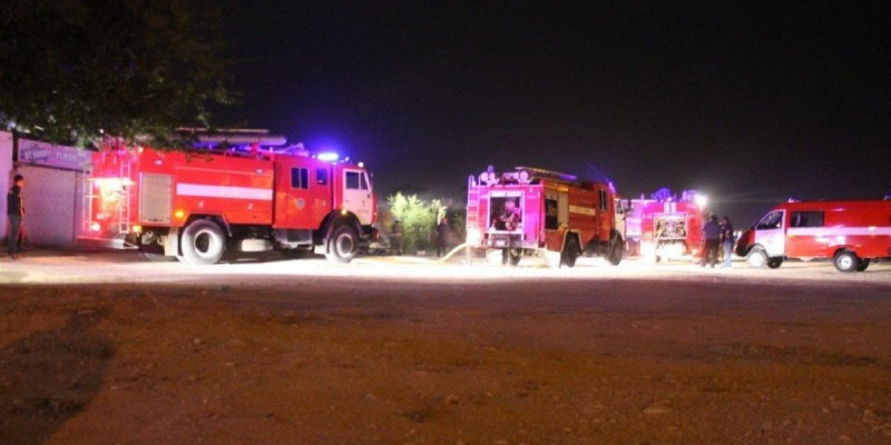 Ақтауда бір түнде 3 қойма өртке оранды