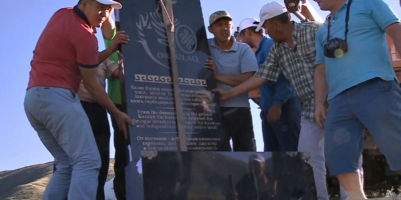 Орбұлақ шайқасы болған жерге ескерткіш қойылды