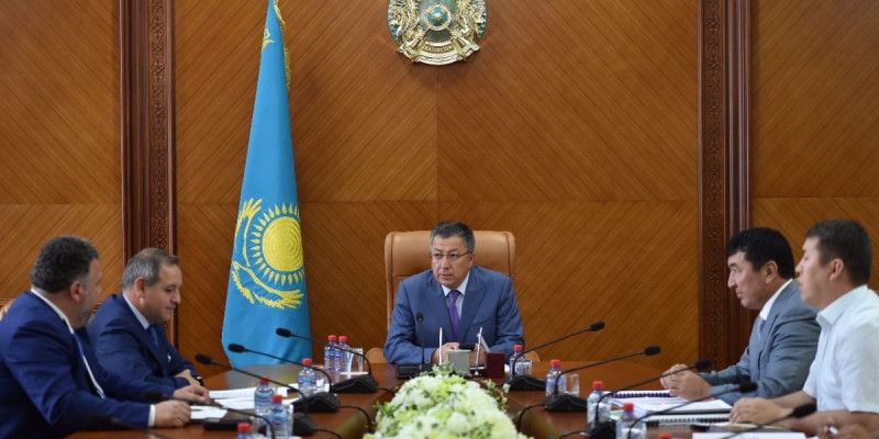 Өгем өзенінен таза су алу жұмыстарының бастапқы кезеңі басталды