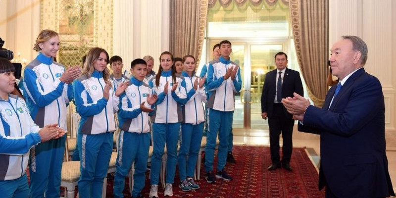 Қазақстандық спортшылар Елбасына Азия ойындарында сәтті өнер көрсетуге уәде етті