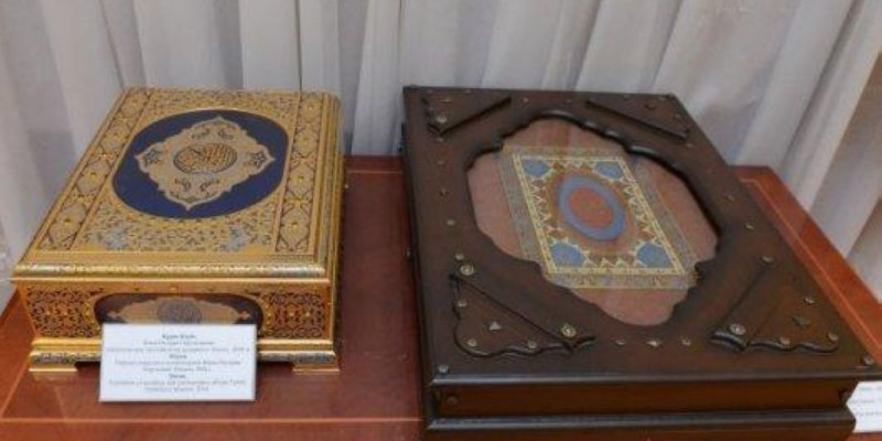 Ғарышта болған Құран кітабы Астанада көрмеге қойылды