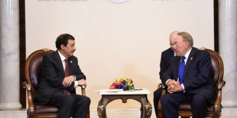 Назарбаев Ислам даму банкі президентімен кездесті