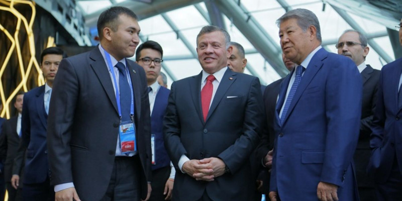 Иордания Королі ІІ Абдалла «Нұр Әлем» Болашақ музейіне барды