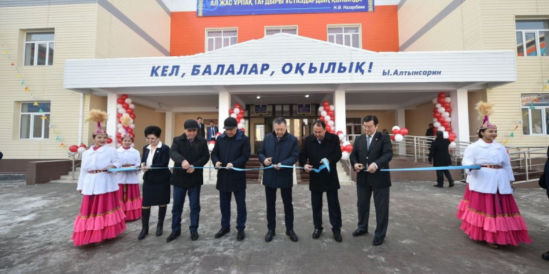 Шымкентте 1200 орындық жаңа мектеп пайдалануға берілді   
