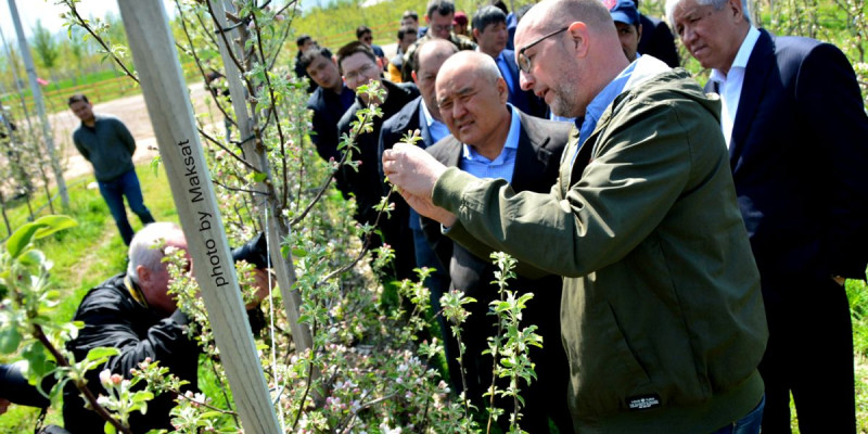 Ауылшаруашылығы министрі Өмірзақ Шөкеев бизнес субъектілерін аралады