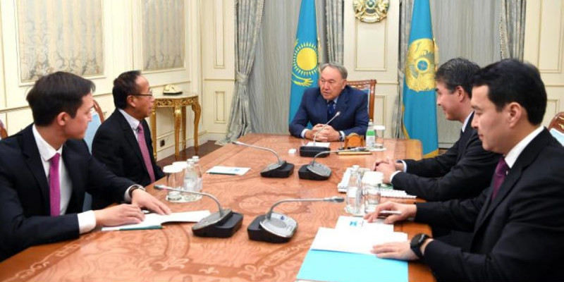 Елбасы Сингапур бизнесменімен кездесті