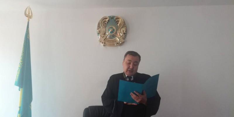 Шымкентте судья сотталды