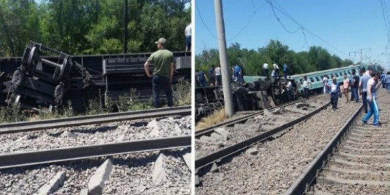 Апатқа ұшыраған пойыздың жылдамдығы қандай болғаны анықталды