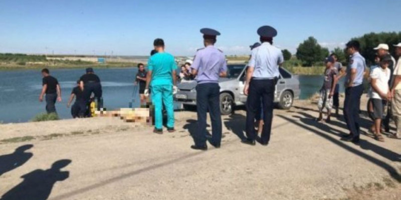 Шымкентте ер адам суға батып кетті