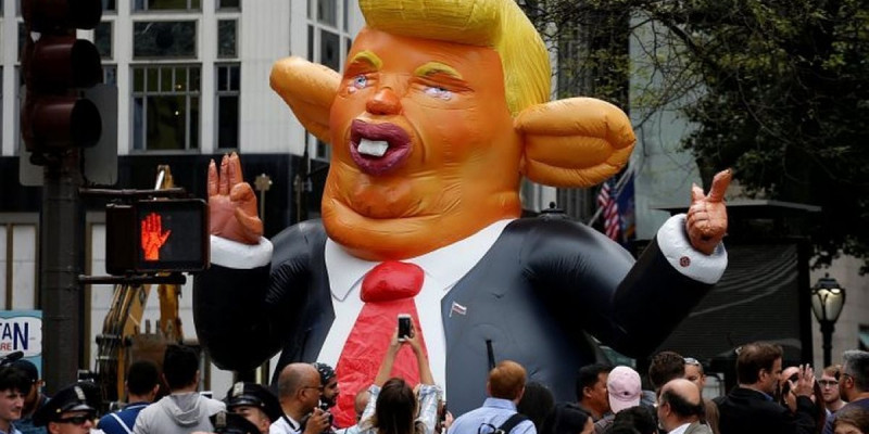 ТЕМЗА ЖАҒАСЫНА ТРАМП КЕЛДІ...