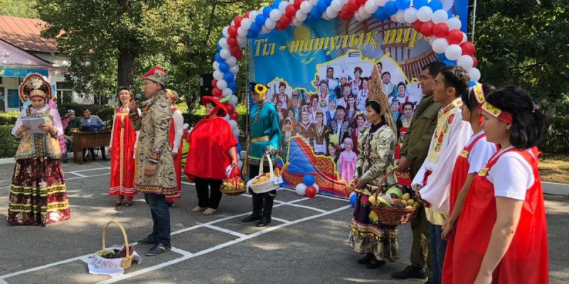 Алматы қаласы Алатау  ауданында  Қазақстан халқы тілдері күні өтті