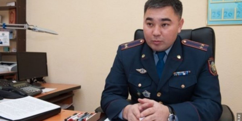 Жергілікті полиция қызметінің басшысы жұмысынан кетті