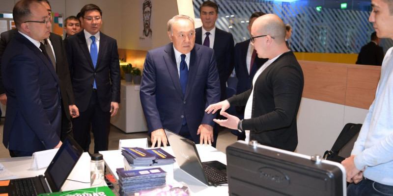 Тұсауы кесілген Astana Hub