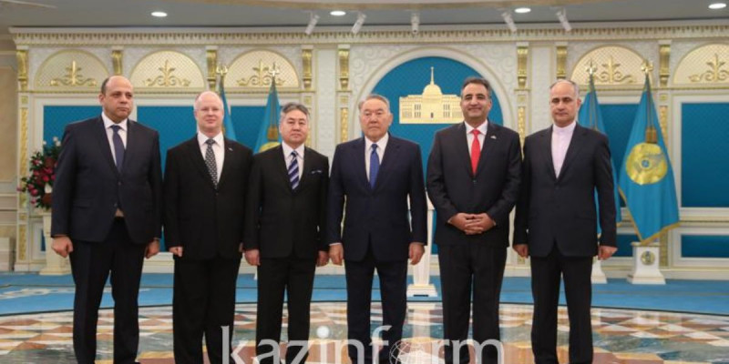 ҚР Президенті шетел елшілерінен сенім грамотасын қабылдады