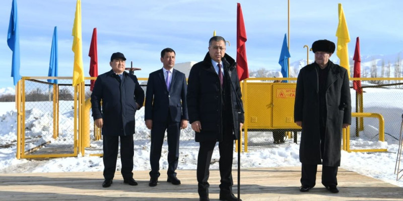 Төлеби ауданында үш елді мекеннің тұрғындары көгілдір отынмен қамтылды