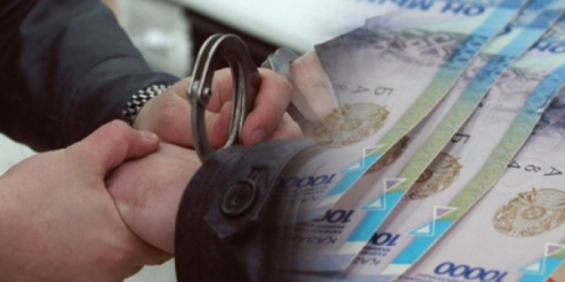 Жамбыл облысында кәсіпкерден пара алған ауыл әкімі ұсталды