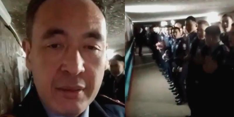«Бандамыз» деп видеоролик жолдаған полиция шенеунігі қызметінен қуылды