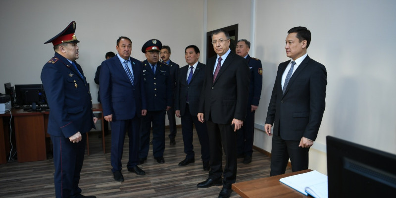 ТҮРКІСТАН ОБЛЫСЫНДА ПОЛИЦИЯ ДЕПАРТАМЕНТІНІҢ ХАЛЫҚТЫҚ КЕҢСЕСІ АШЫЛДЫ