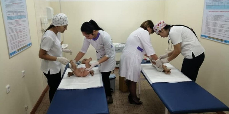 Түркістанда ана мен бала дәрігерін даярлайтын орталық ашылды
