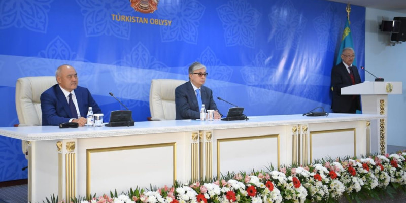 ҚАСЫМ-ЖОМАРТ ТОҚАЕВ: «ТҮРКІСТАНДЫ КӨЗІМІЗДІҢ ҚАРАШЫҒЫНДАЙ САҚТАП, ДАМЫТУЫМЫЗ КЕРЕК»