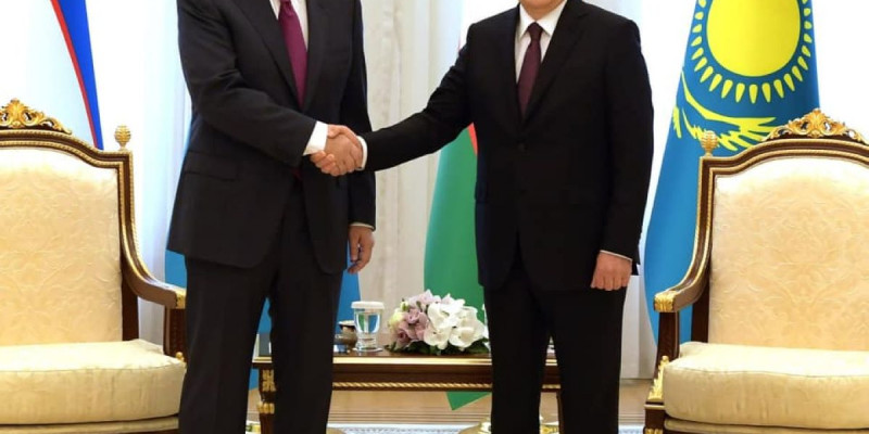 Қазақстан мен Өзбекстан басшылары бірлескен мәлімдеме жасады