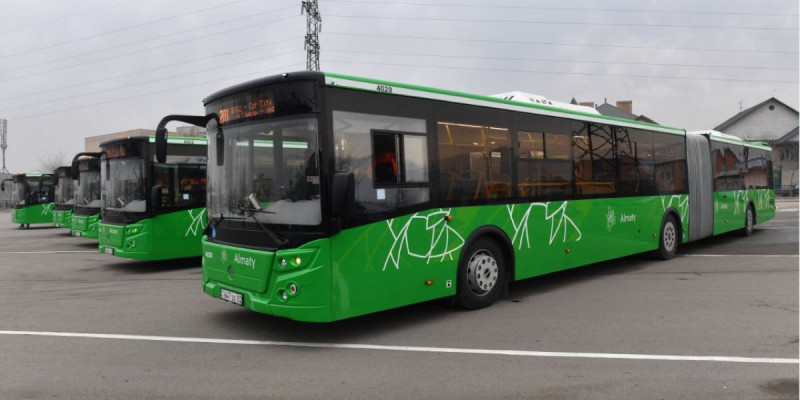 Алматының автобус паркі 100 пайыз жаңарады
