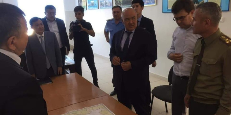 АРЫСТАҒЫ ТӨТЕНШЕ ЖАҒДАЙ ОБЛЫС БАСШЫСЫНЫҢ БАҚЫЛАУЫНДА