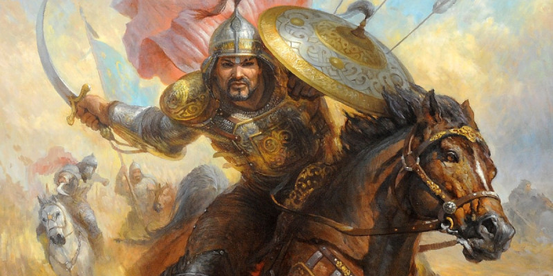 Көкбөрі жебеген Жәнібек
