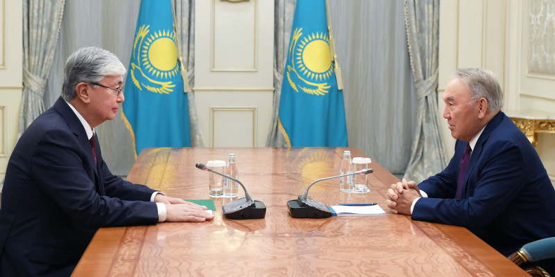 Елбасы мен Президент кездесті