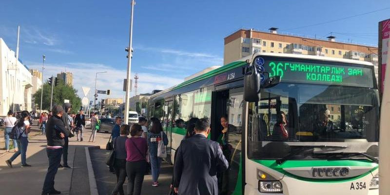 Көлгінов автобустардың жүру жиілігін арттыруды тапсырды