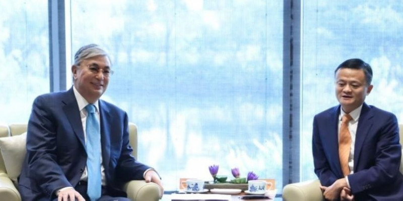ҚР Президенті Alibaba компаниясының негізін қалаушы Джек Мамен кездесті