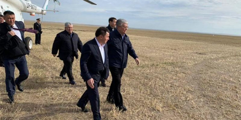 Президент жұмыс сапарымен Ақмола облысына келді