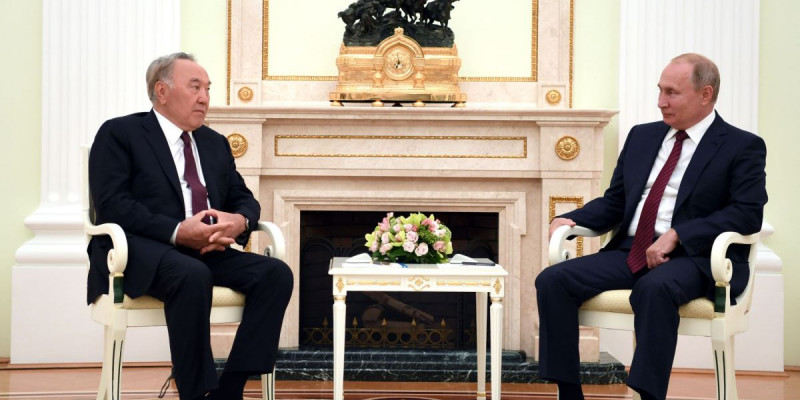 Қазақстанның Тұңғыш Президенті Ресей Федерациясының Президенті Владимир Путинмен келіссөздер өткізді