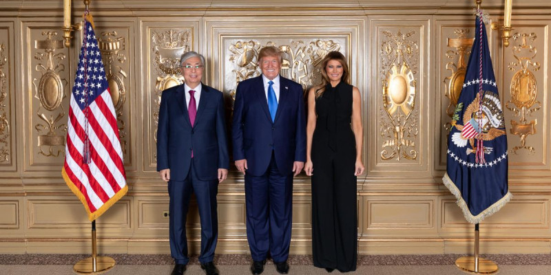 Қасым-Жомарт Тоқаев АҚШ Президенті Дональд Трамппен кездесті