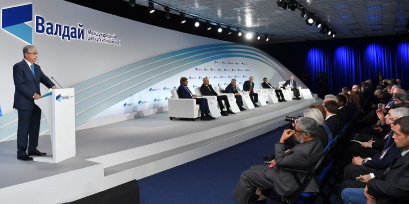 Мемлекет басшысы «Валдай» пікірталас клубының отырысына қатысты