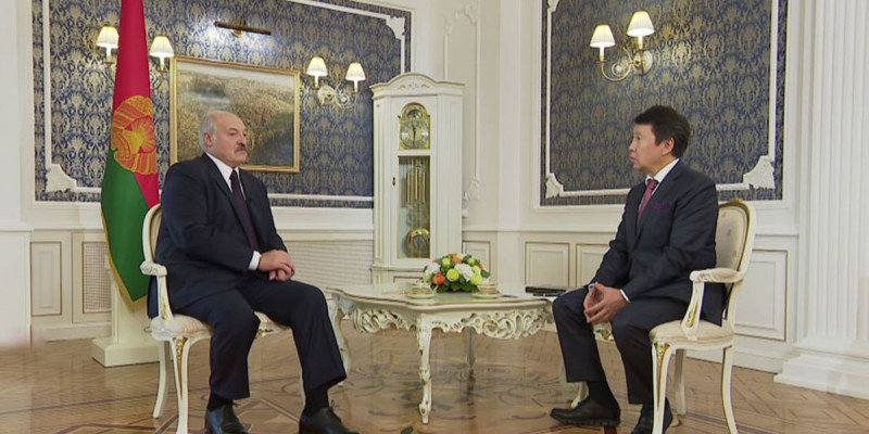 Беларусь Президенті "Хабарға" сұхбат берді