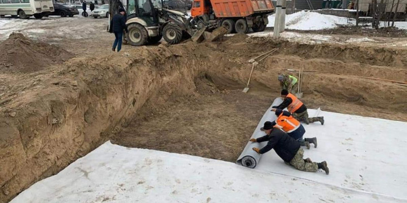 Шамалған стансасында жаяу жүргіншілер көпірінің құрылысы басталды