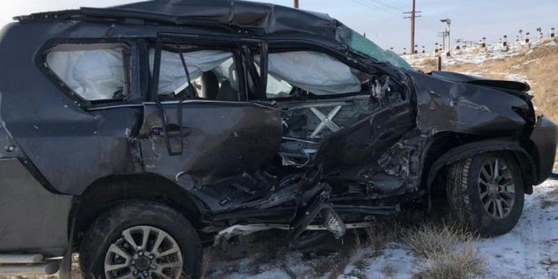 Балқашта пойыз бен көлік соқтығысып, екі адам көз көз жұмды