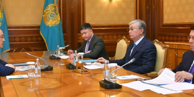 Қасым-Жомарт Тоқаев Ғалымжан Пірматовты қабылдады