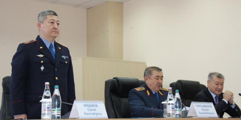 ШҚО полиция департаментінің басшысы тағайындалды