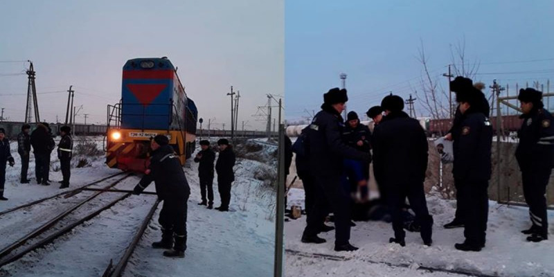 Павлодарда денесі тепловоз астынан табылған ер адамның өлімі тексерілуде