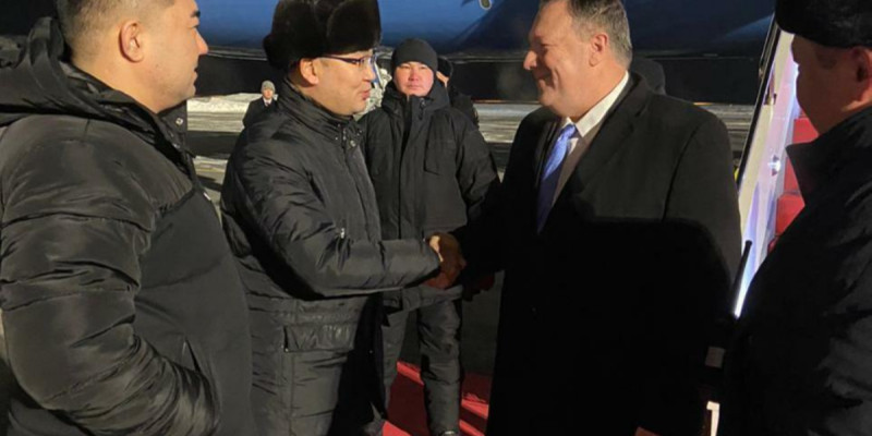 Нұр-Сұлтанға Майк Помпео келді