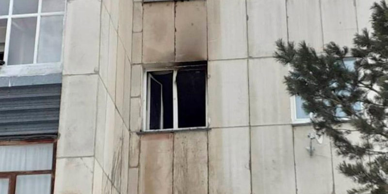 Петропавлда көпқабатты үйден өрт шығып, 84 жастағы кейуана көз жұмды