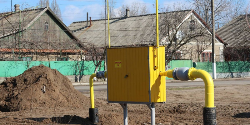 Сарықұдыққа газ тартылды