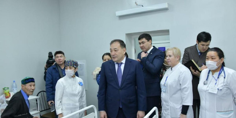 Алпыс жыл жөндеу көрмеген аурухана биыл толық жөнделіп бітпек