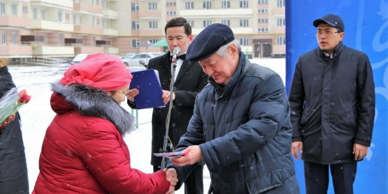 Таразда 80 пәтерлі тұрғын үй пайдалануға берілді