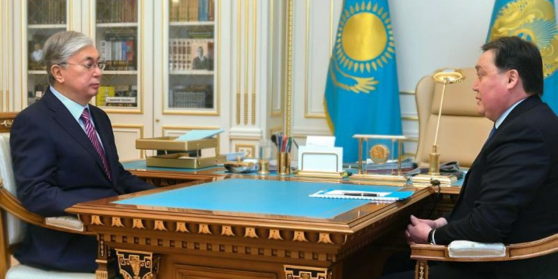 Президент Асқар Маминді қабылдады